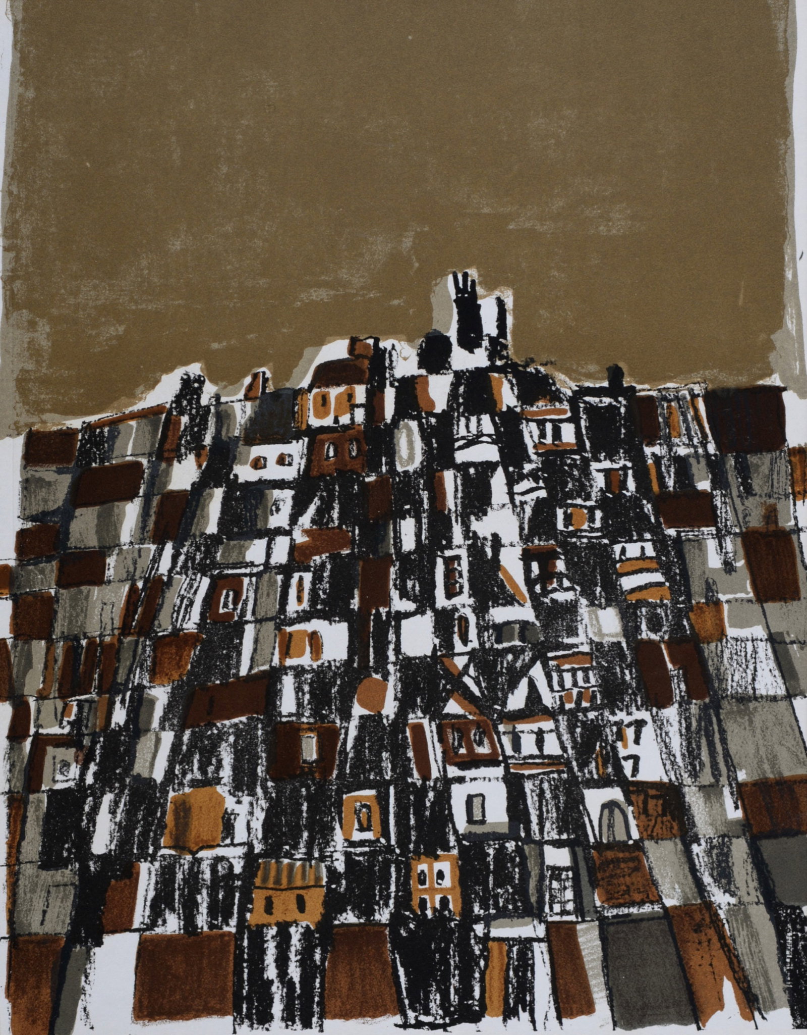 Maria Elena Vieira Da Silva : Ville espagnole, 1966 (1 of 5)