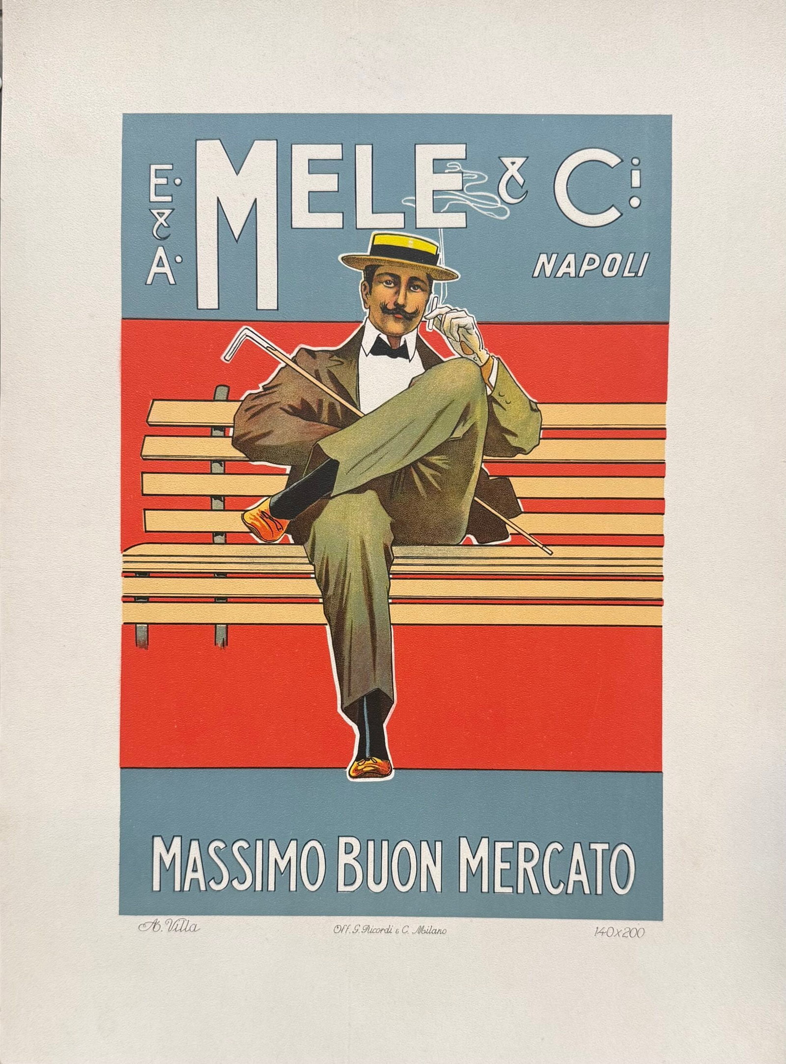 Alreado Villa : Mele, 1914 (Ricordi Portfolio) (1 of 2)