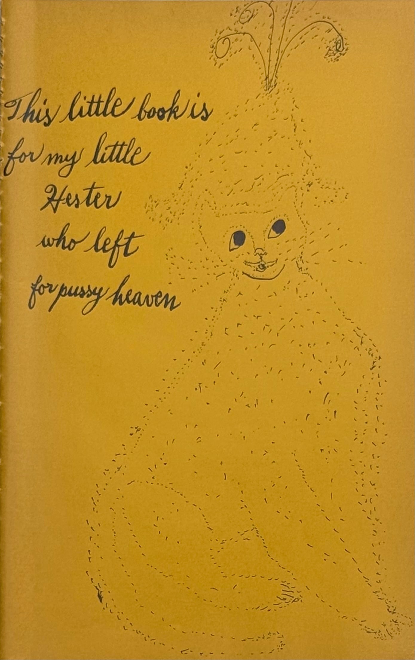 Andy Warhol's mother - Holy Cats by Andy Warhol's mother, c. 1957 (1 of 3)
