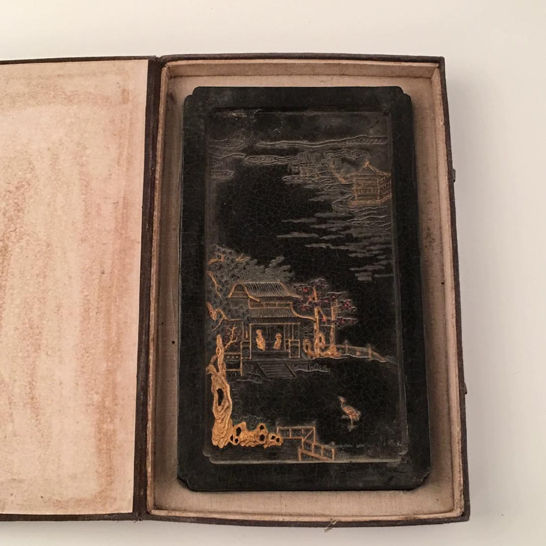 Chinese One Piece Ink Stick In Package: Chinese One Piece Ink Stick In Package 9-5/8'' L ; 5-3/4'' W, 748 g Shipping: We are able to pack and ship this item to an address in the United States for $35.00 via UPS Ground or USPS Priority Mail.