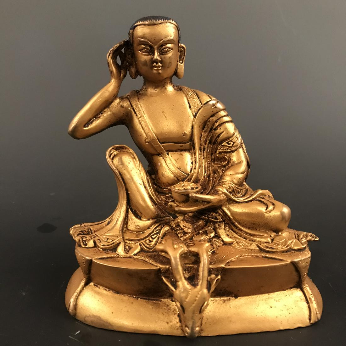 Chinese Gilt Bronze Figure (1 of 9)