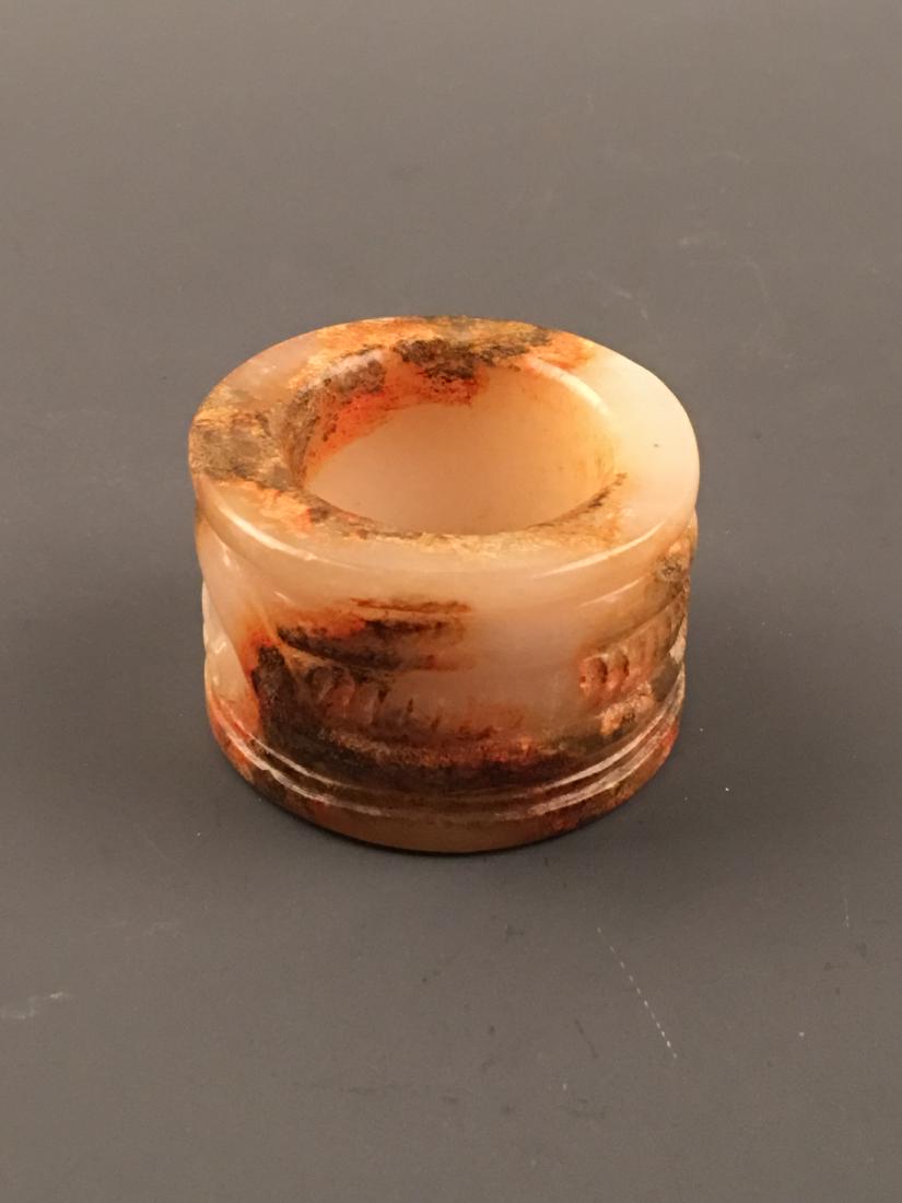 Chinese Archaic Jade Thumb Ring (1 of 8)