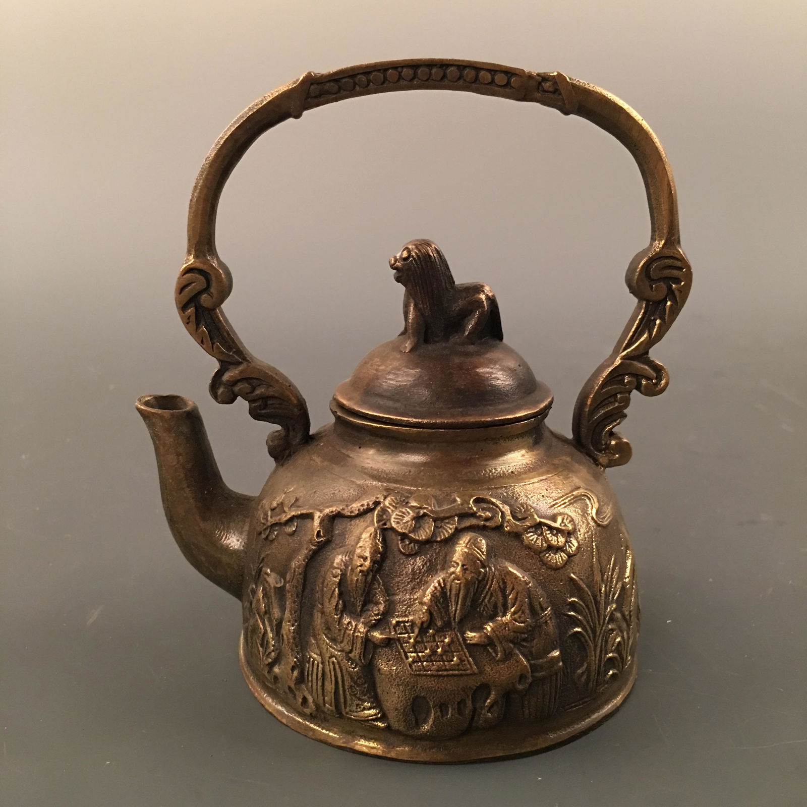 Chinese Bronze Teapot (1 of 9)