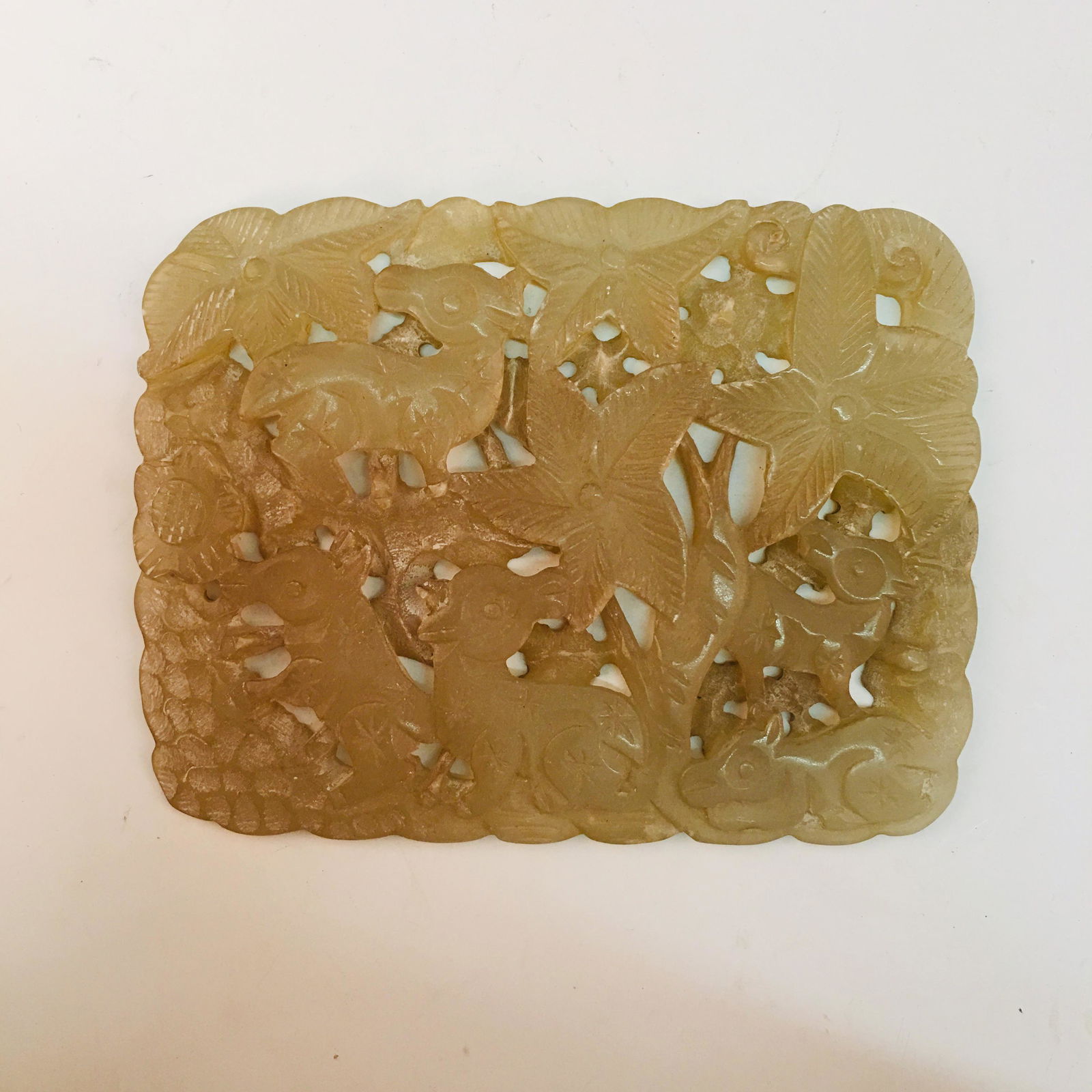 Chinese Jade Pendant Openwork (1 of 8)