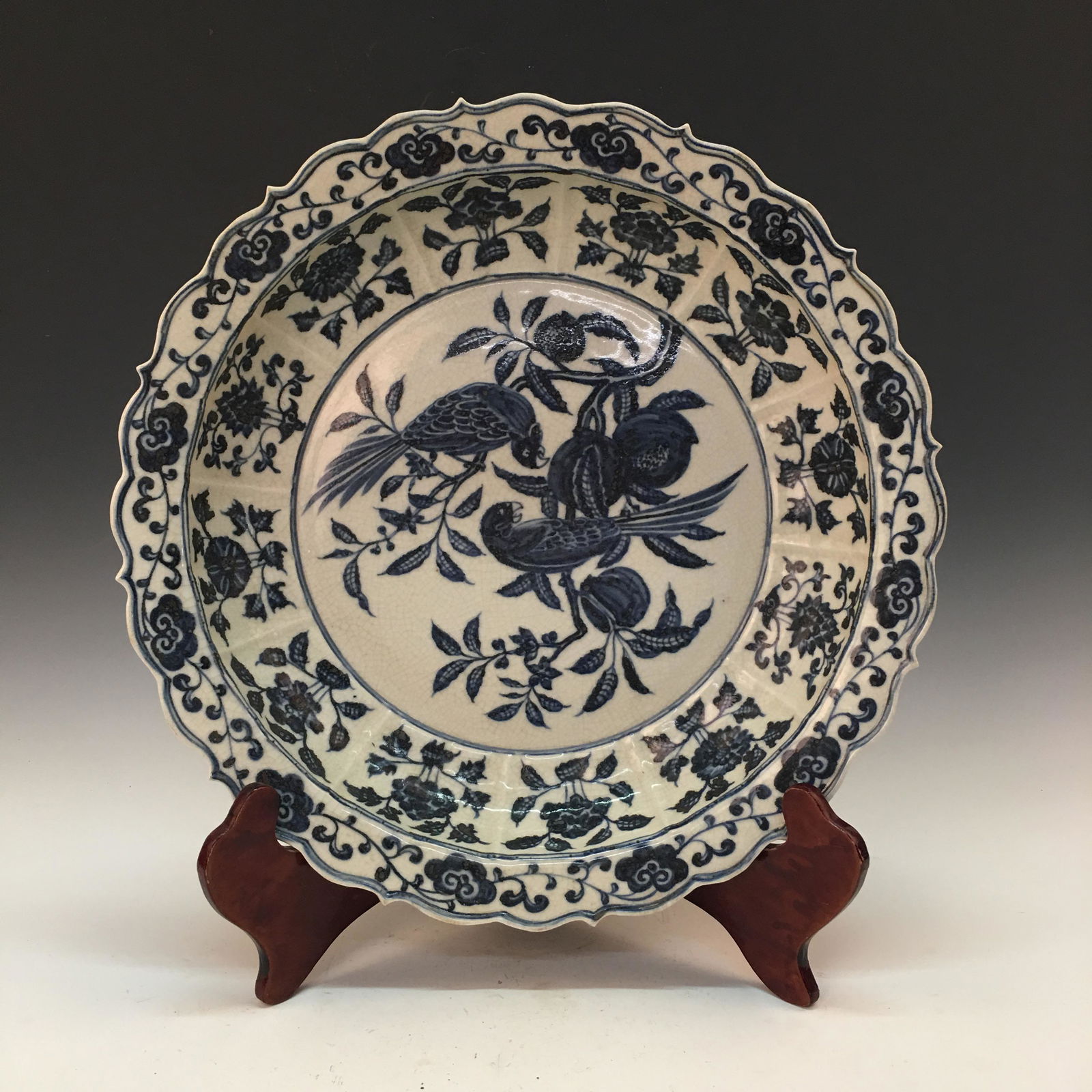 Chinese Blue-White Plate (1 of 8)