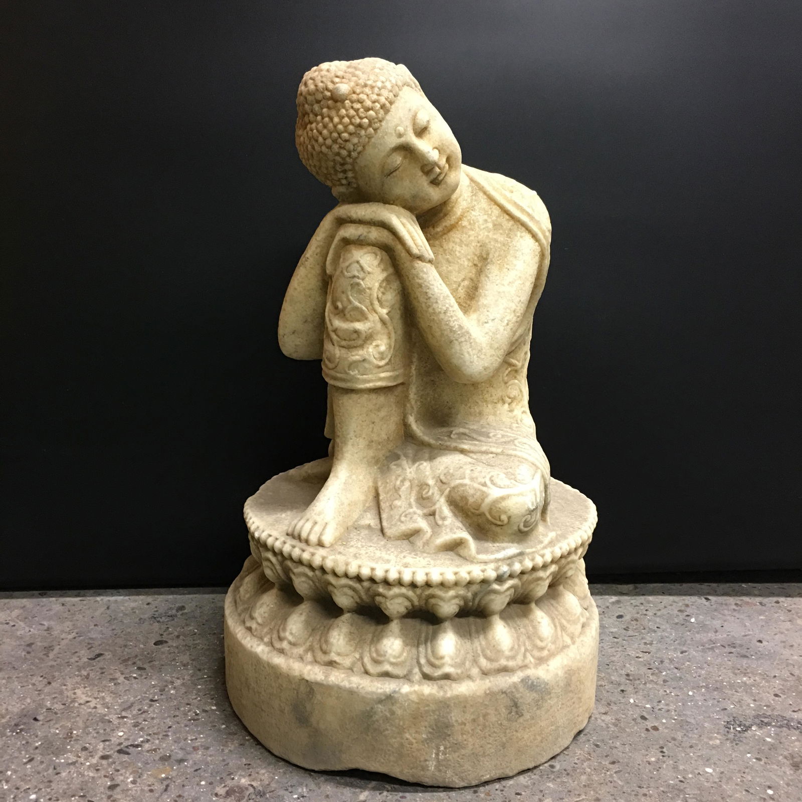 Chinese Stone Carving Sakyammuni Figure (1 of 12)