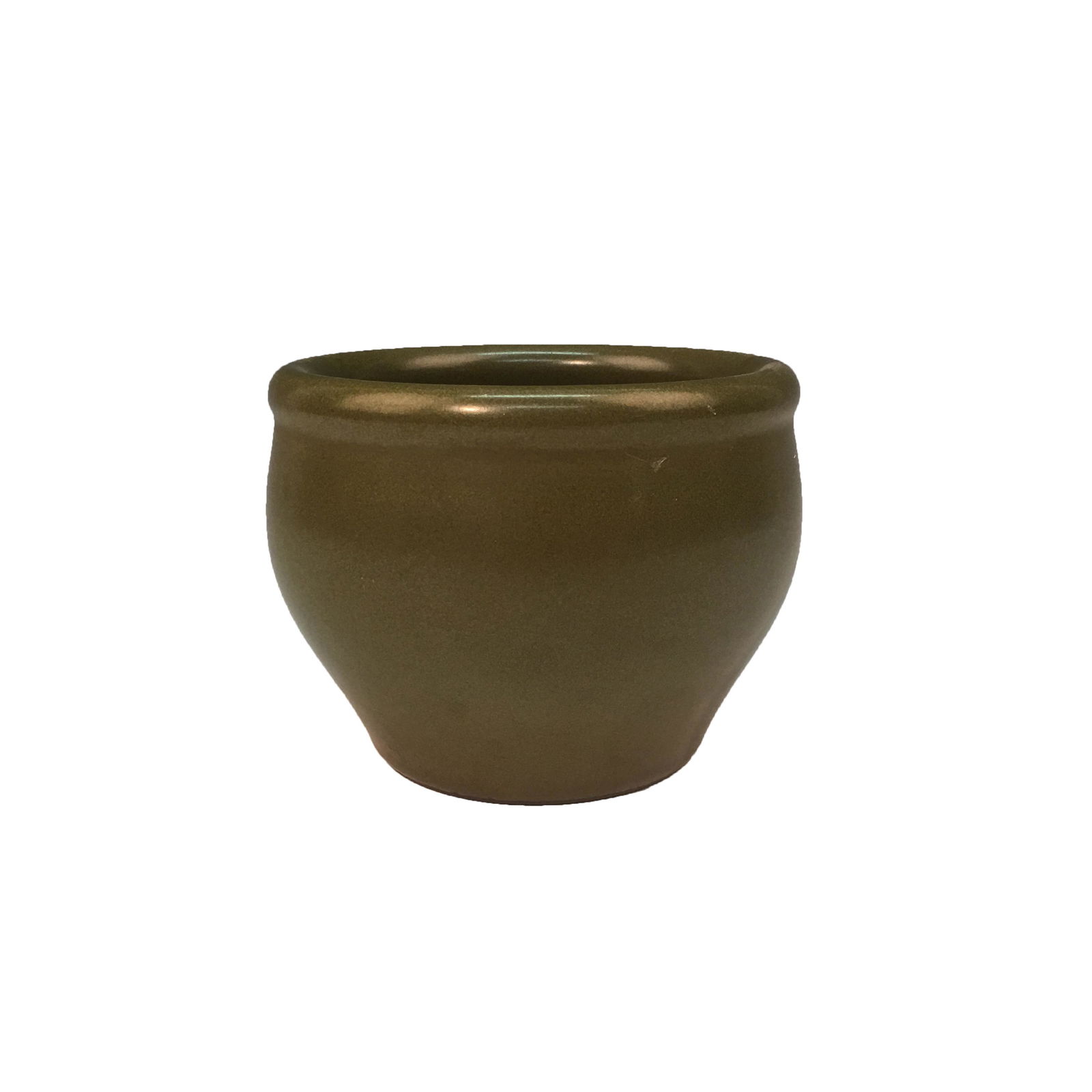 Chinese Teadust Glazed Brush Washer, Qianlong Mark (1 of 7)