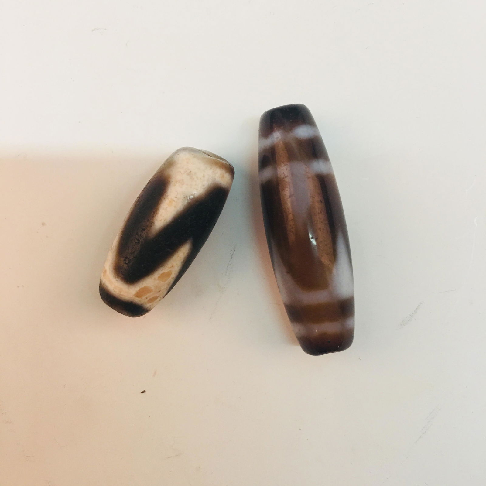 A Pair of Chinese Agate Beads (1 of 7)