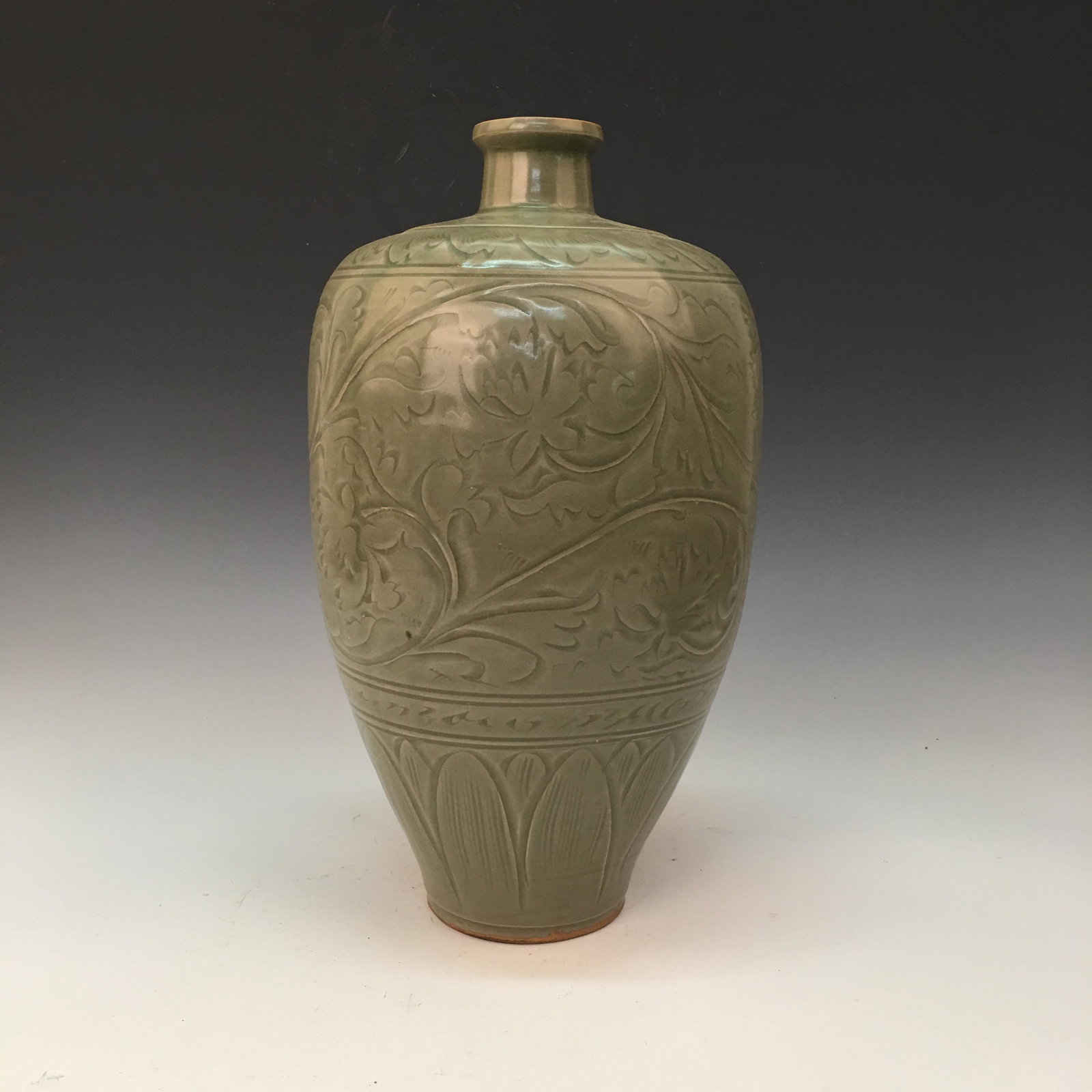 Chinese Yaozhou Kiln Meiping Vase (1 of 5)