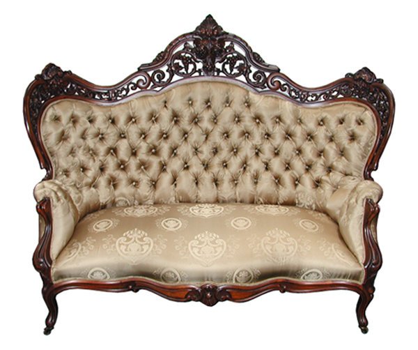 6507 Amazing 3-Pc.Rococo Parlor Set by J.W. Meeks - 2