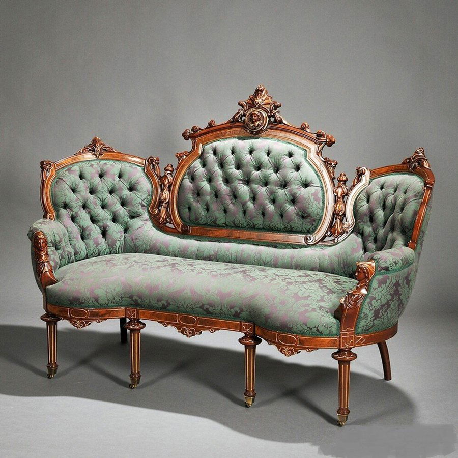 7729 John Jelliff Renaissance 7-Pc. Rosewood Parlor Set (1 of 3)