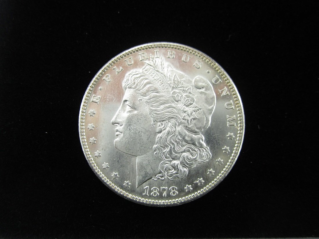 1878-S Uncirculated Morgan Silver Dollar (1 of 4)