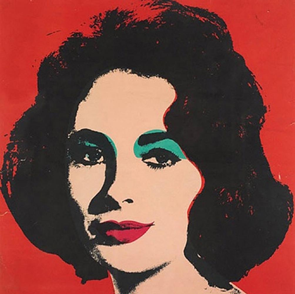 Andy Warhol - Liz: Offset lithograph on paper. Hand signed in ball-point pen and dated. Printer: Total Color, New York. Publisher: Leo Castelli Gallery, New York. Feldman/Schellmann Catalogue Raisonne II.7. Date: 1964 N