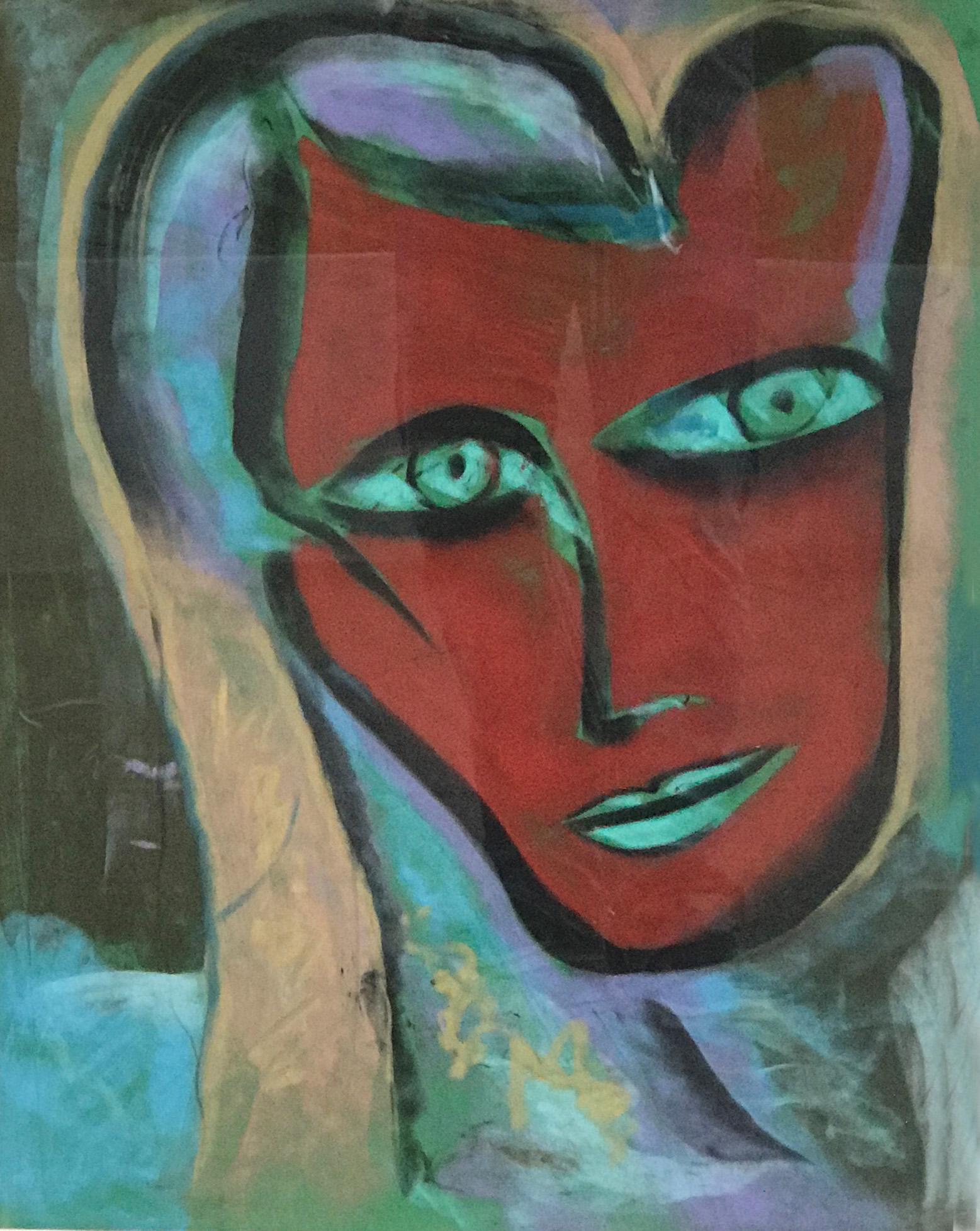 Jamali - Transcendence: Pigment on paper