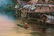 A Signed Oil Painting 'Boats And House' - 3