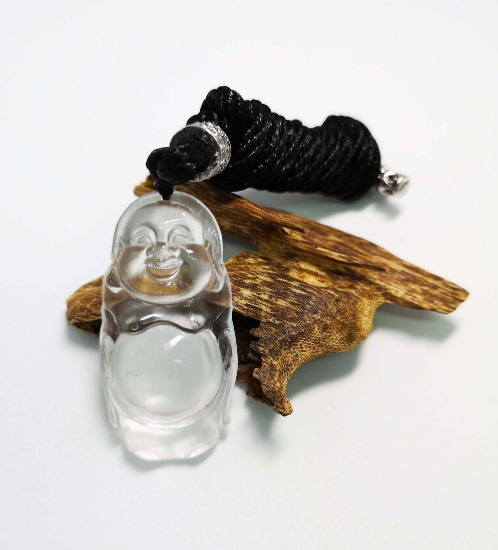 A Fine Highly Translucent Burmese Jade Pendant (1 of 2)