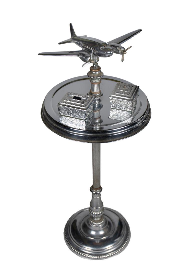 Art Deco Airline Executive Smoking Stand (1 of 1)
