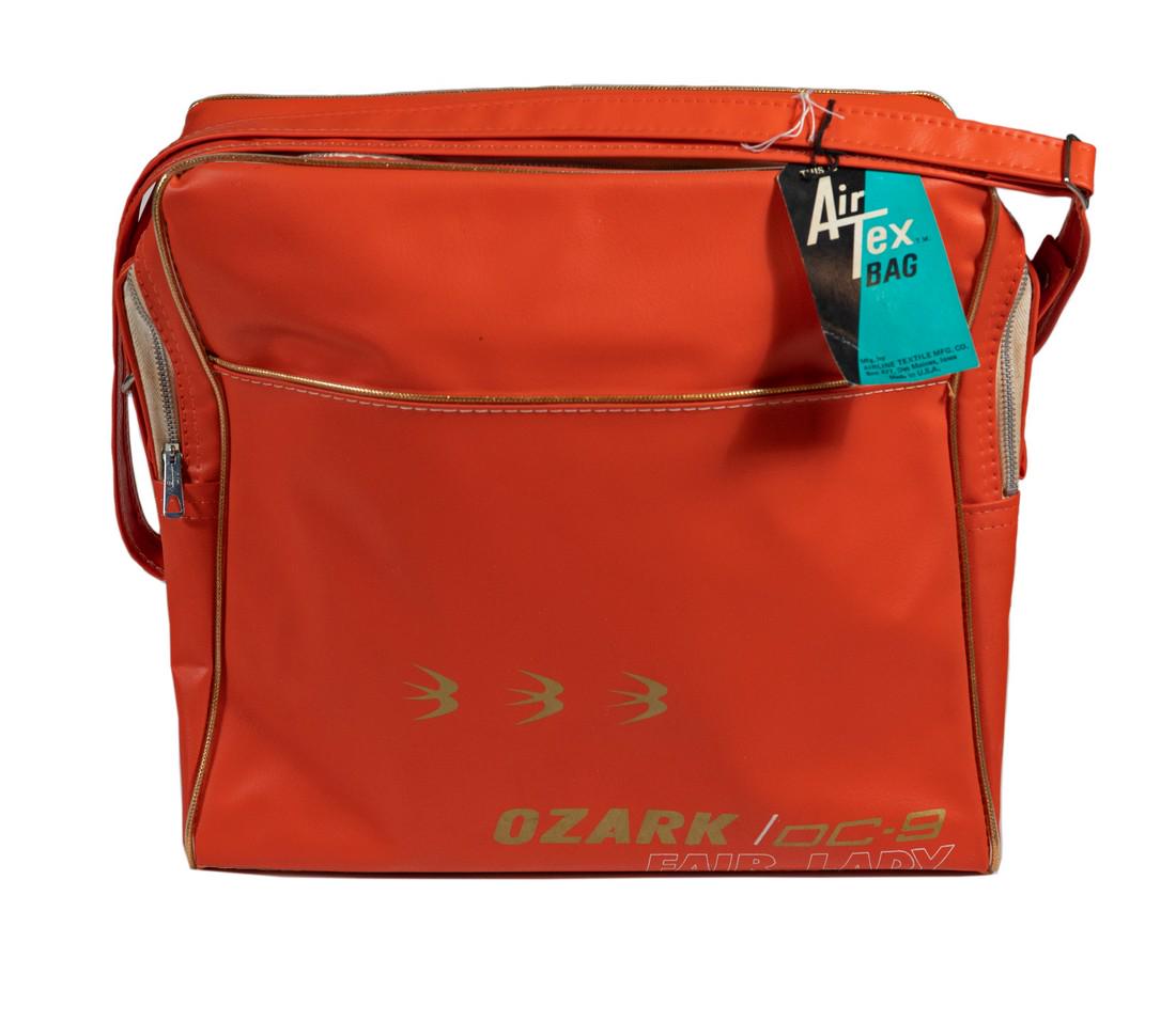 Ozark Airlines - RED FLIGHT BAG (1 of 1)