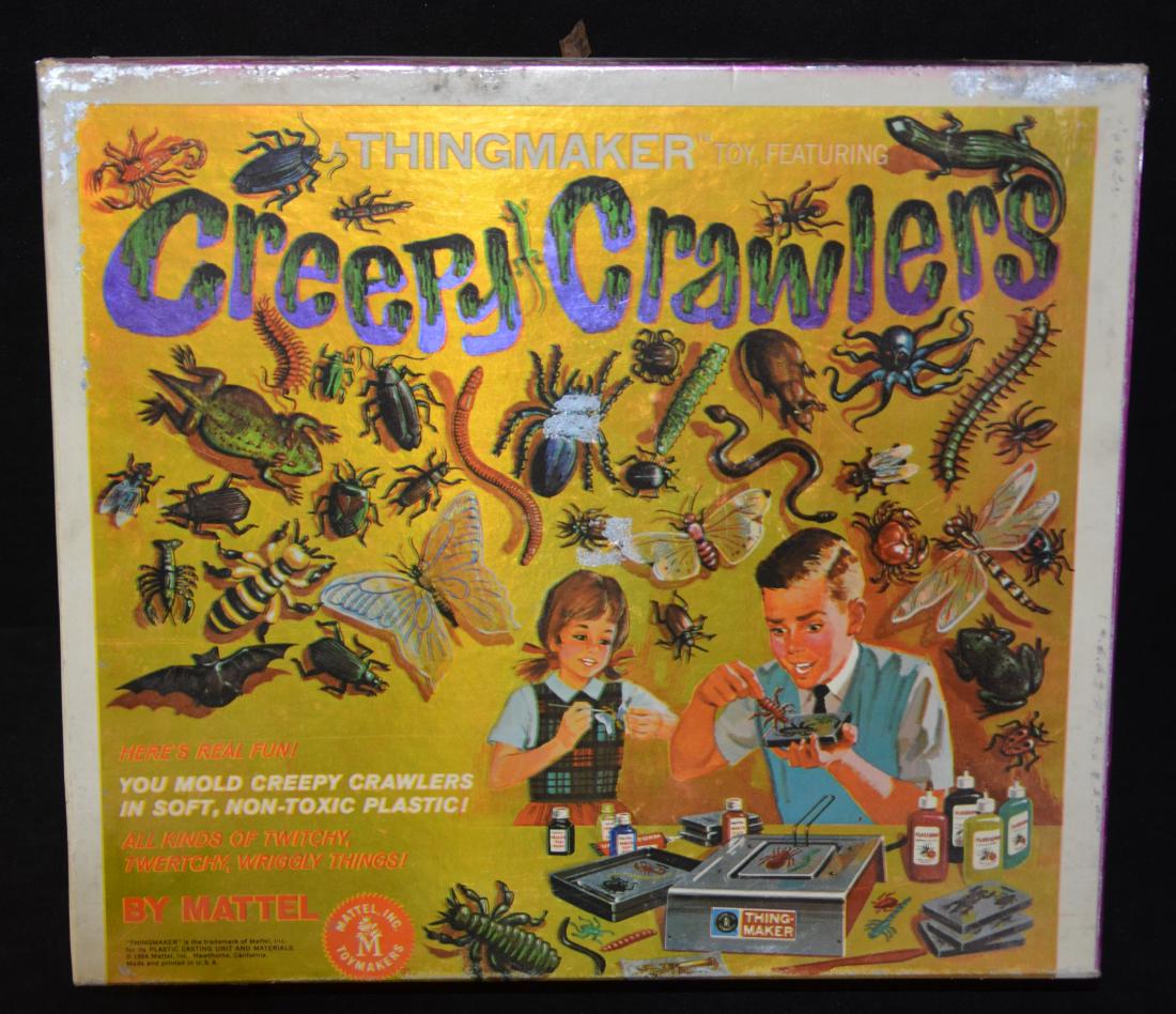 mattel creepy crawlers