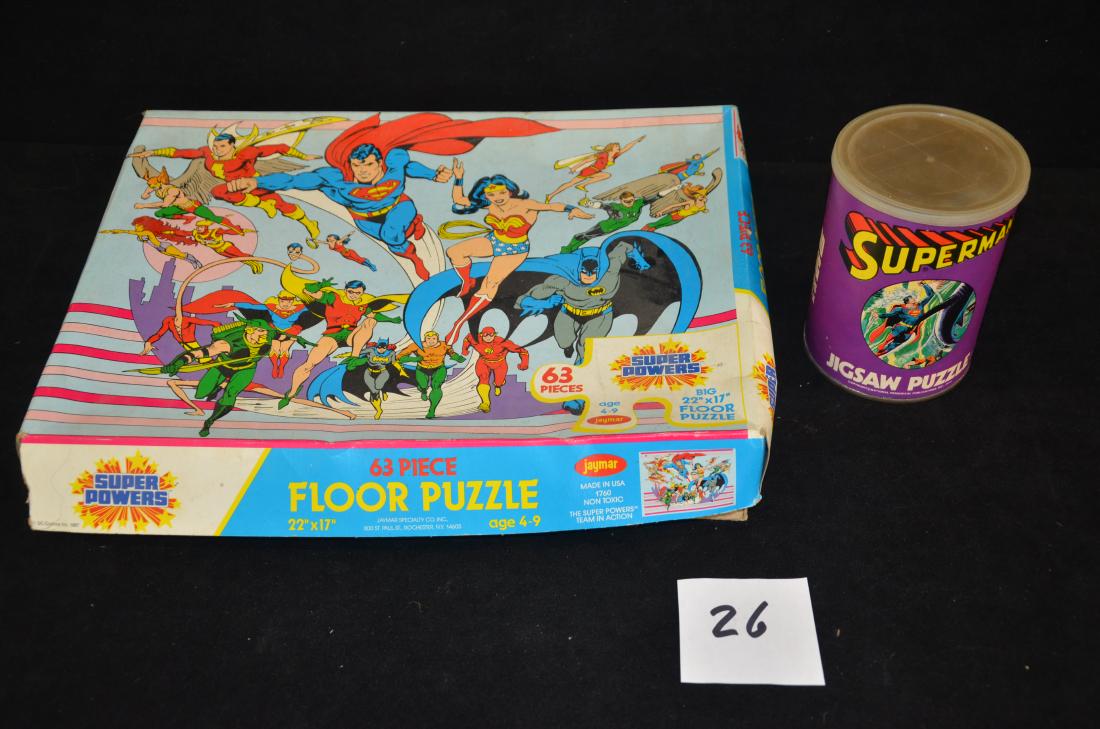 DC Comics puzzle lot (1 of 5)