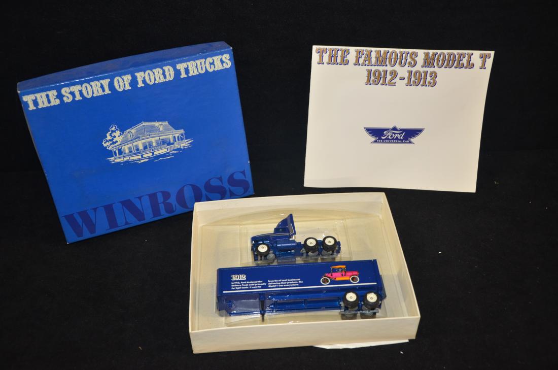 Winross Truck - Model T: Up for auction is a Winross Truck - Model T with the original box , plastic , and paperwork.
