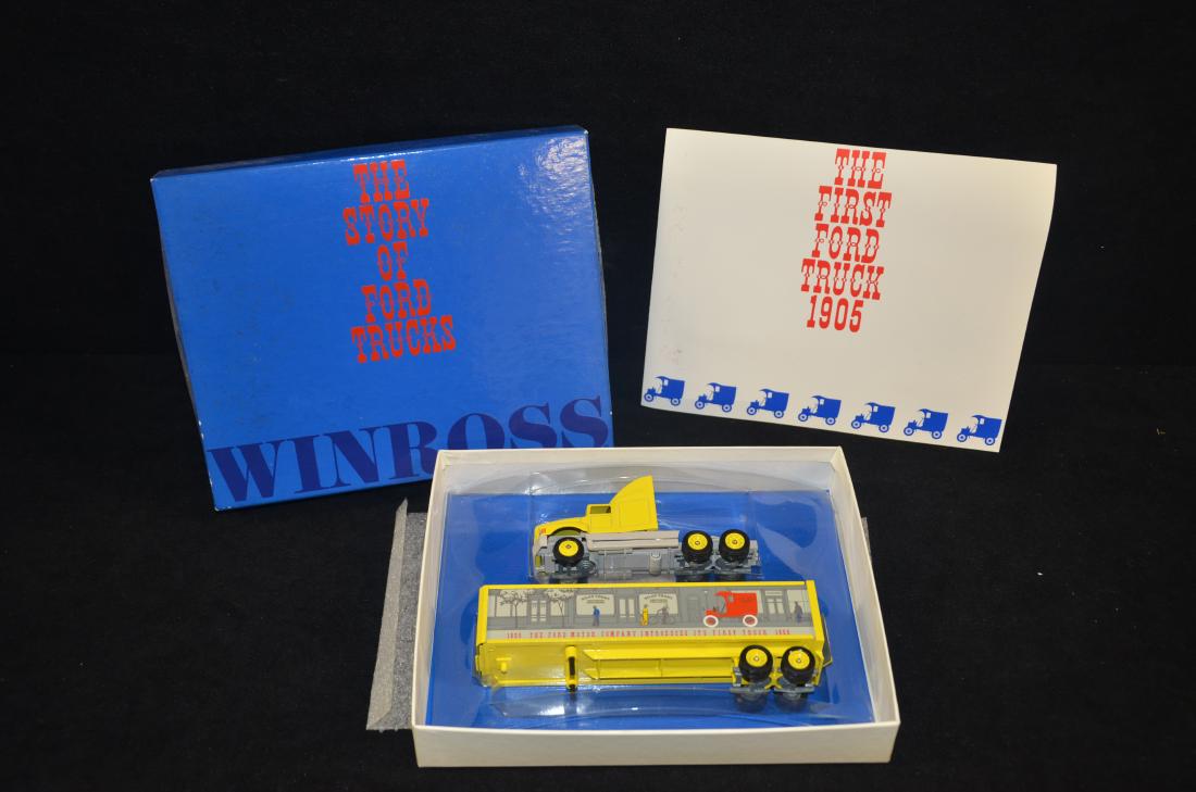 Winross Truck - 1905 Ford: Up for auction is a Winross Truck - 1905 Ford (The First Ford) commerative truck