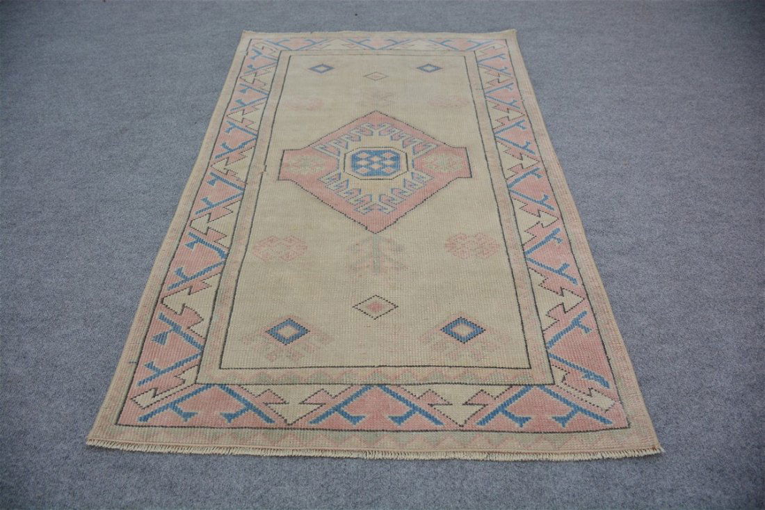 1980's Turkish Wool Kars Rug 2'6" x 4'3" (1 of 6)