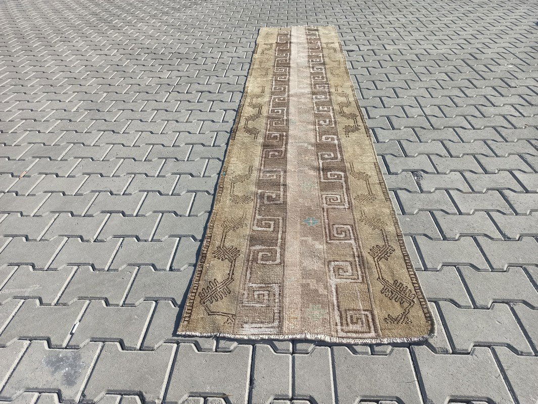 Vintage Turkish Runner Rug 2'3" x 11'3" (1 of 6)