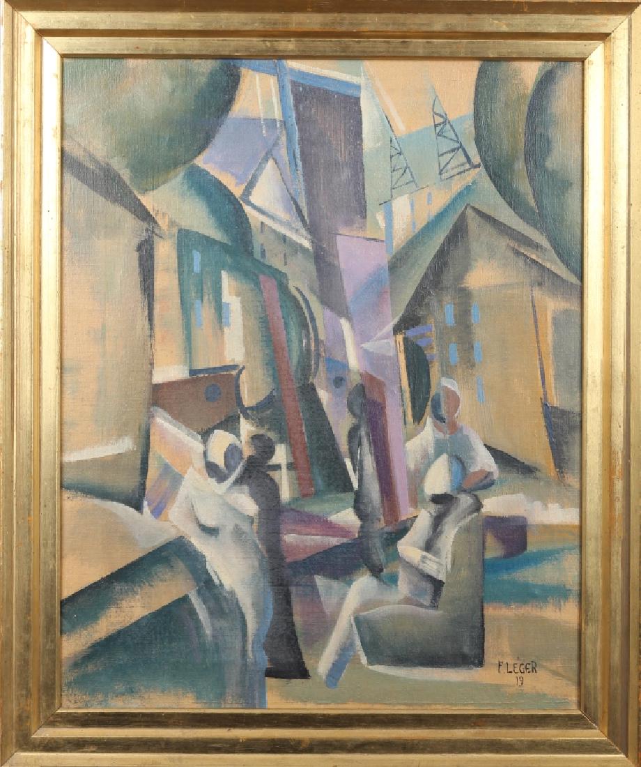 After Fernand Leger French (1881-1955) Oil on Board (1 of 13)