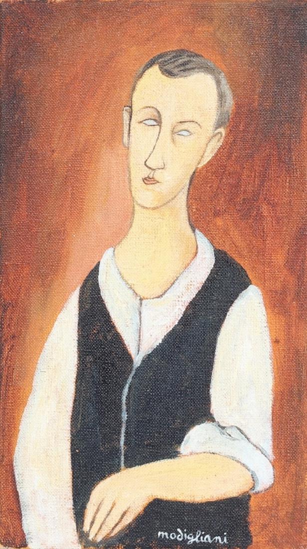 After Amedeo Modigliani Italian (1884-1920) COA (1 of 10)