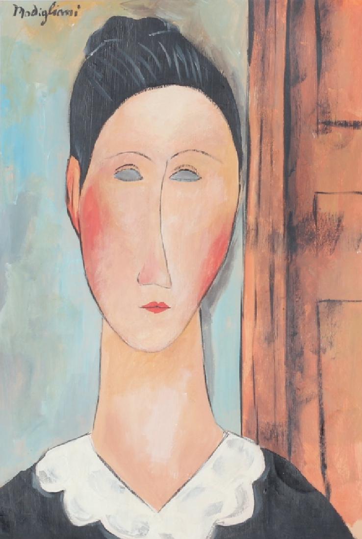 Manner of Amedeo Modigliani Italian (1884-1920) COA (1 of 10)