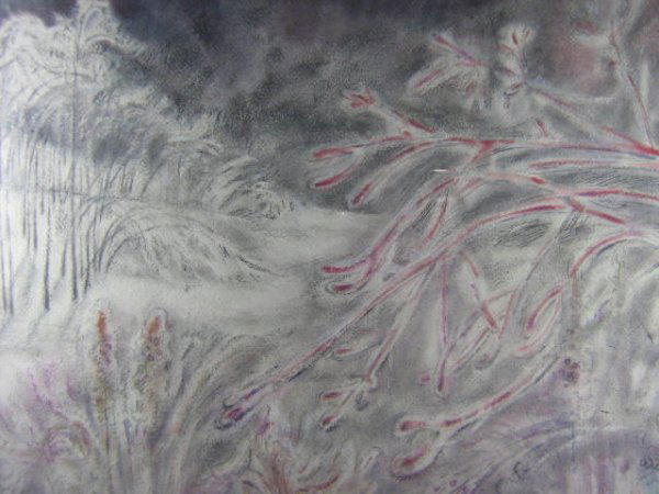 William Ogilvie Canadian Art Born South Africa: William Ogilvie ARCA, CGP (1901 - 1989) Canadian Dogwood After Ice Storm Framed watercolour on paper, signed and dated 1960. Titled to original paper backing. Condition: Very good. Sight: 14 1/2" x 21