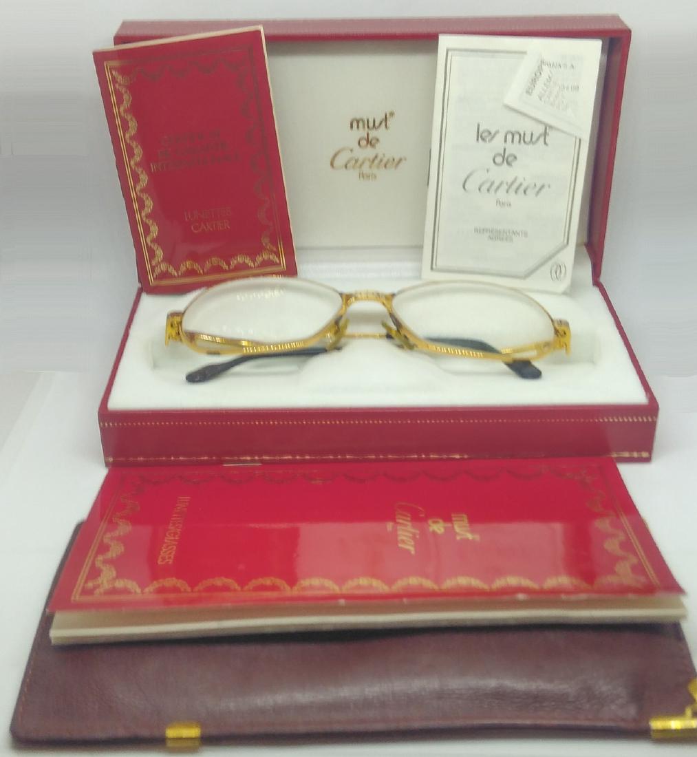 Authentic Vintage Cartier Limited Series Glasses: With Orignal Papers, & Box