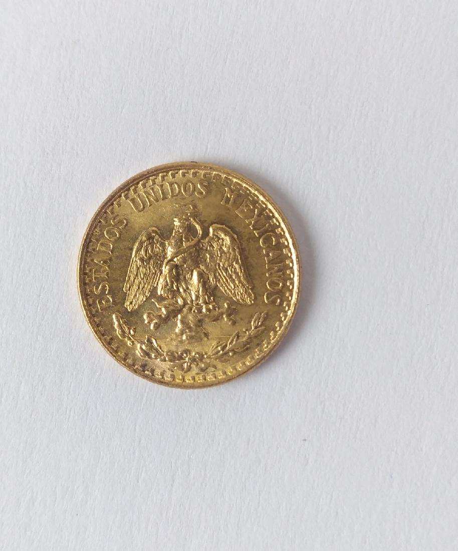 Mexico Gold Coin: Investment-grade antique gold coin