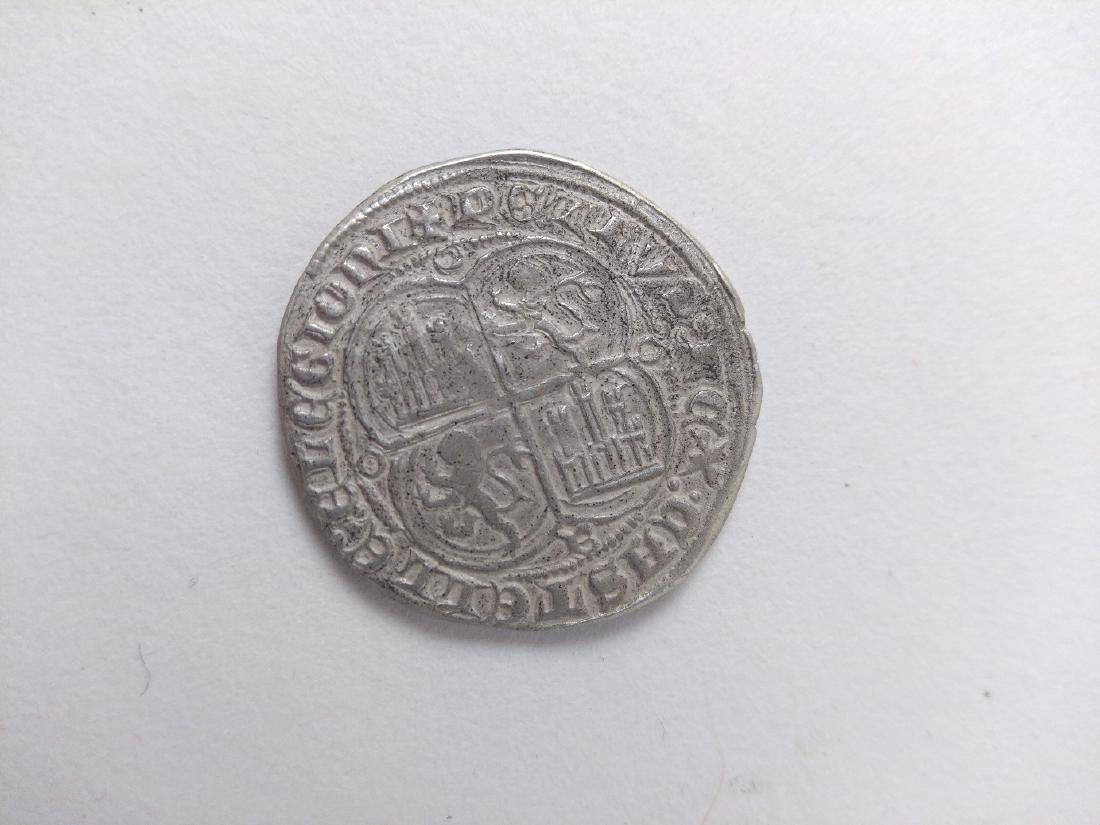 Antique Medievel Spanish Silver Coin - Pedro I - Burgos: Antique Medievel Spanish Silver Coin - Pedro I - Burgos