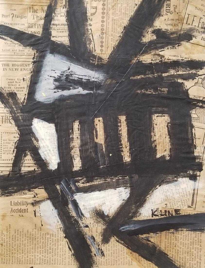 Franz Kline American Art Abstract Expressionist (1 of 3)