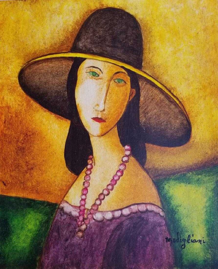 Amedeo Modigliani Mixed Media Italian Art 1884-1920 (1 of 2)