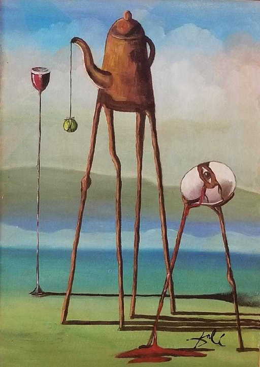 Salvador Dali Spanish Surrealism Art Drawing 1904-1989