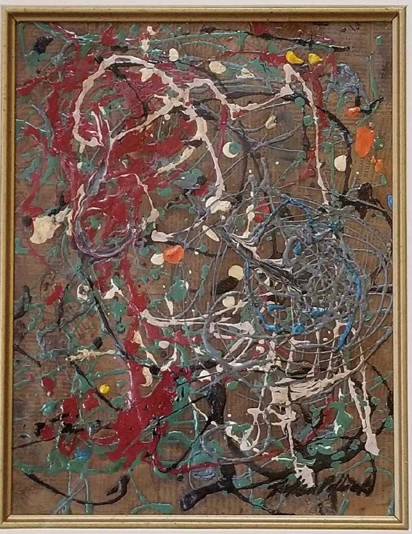 Jackson Pollock Abstract Expressionism (1912-1956) (1 of 2)