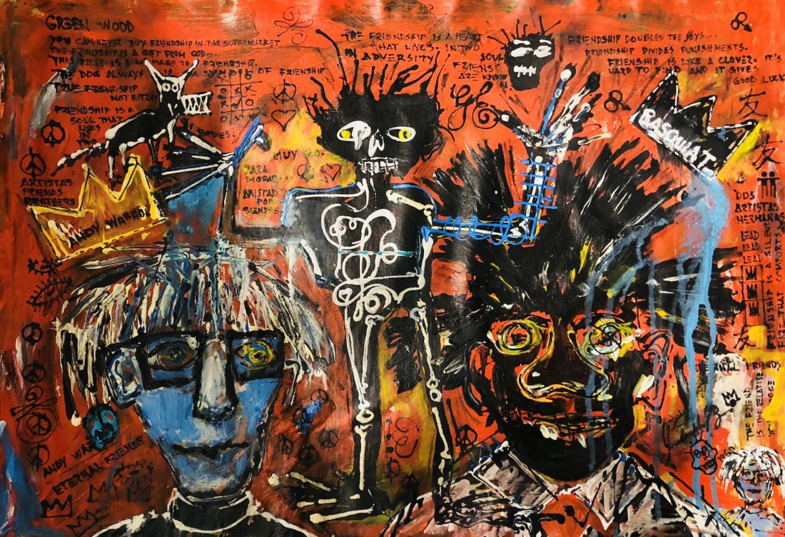 Jean Michel Basquiat Abstract Expressionism 1960-1988 (1 of 2)