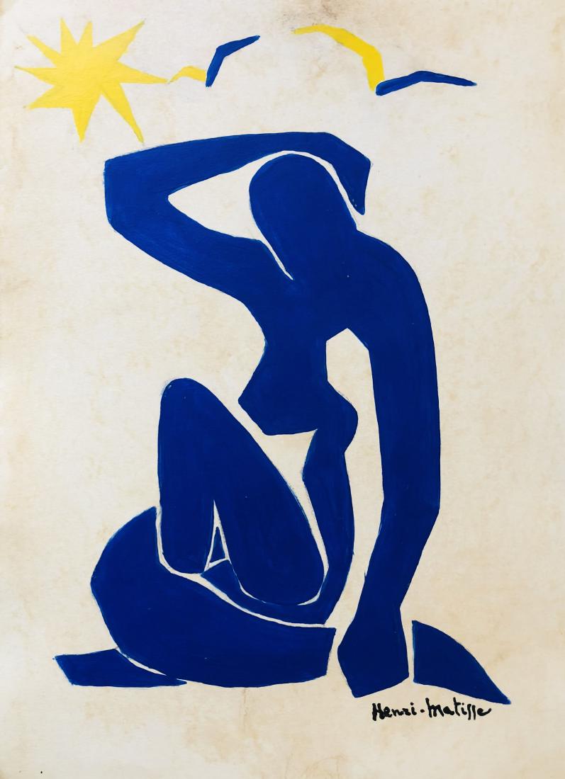 Henri Matisse Women French Mixed Media (1869 - 1954) (1 of 1)