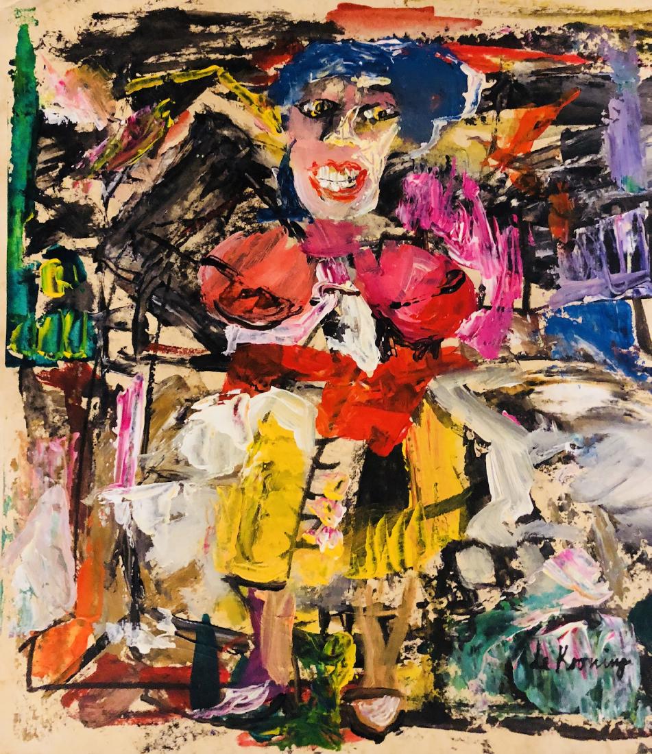 Willem de Kooning Abstract Expressionist (1904 Ã‚Â– (1 of 2)