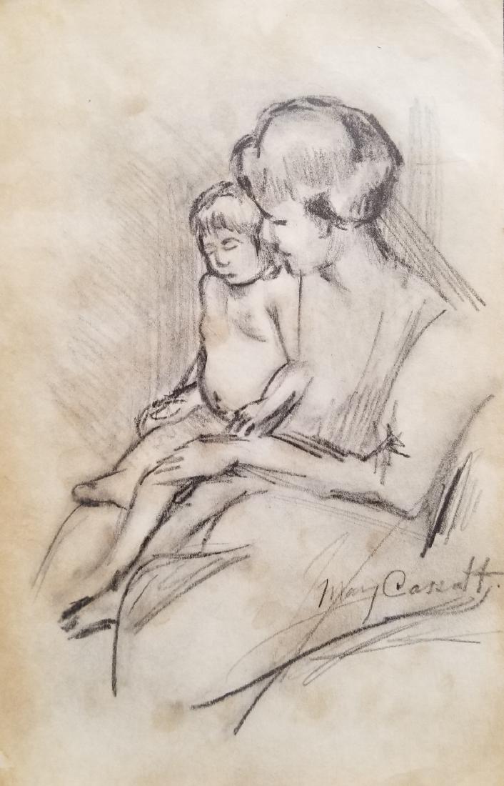 Mary Cassatt Mother Child French (1844-1926) (1 of 1)