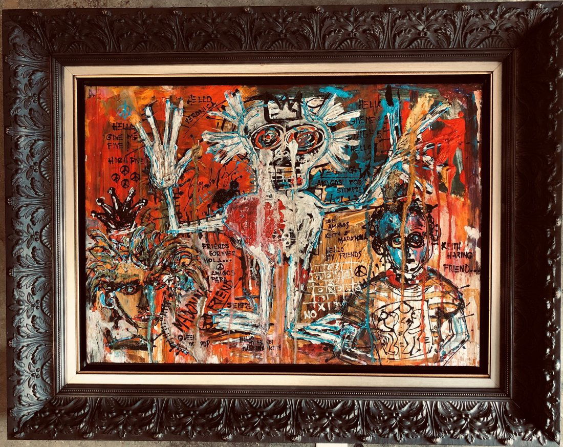 Jean Michel Basquiat Abstract Expressionism 1960-1988 (1 of 3)