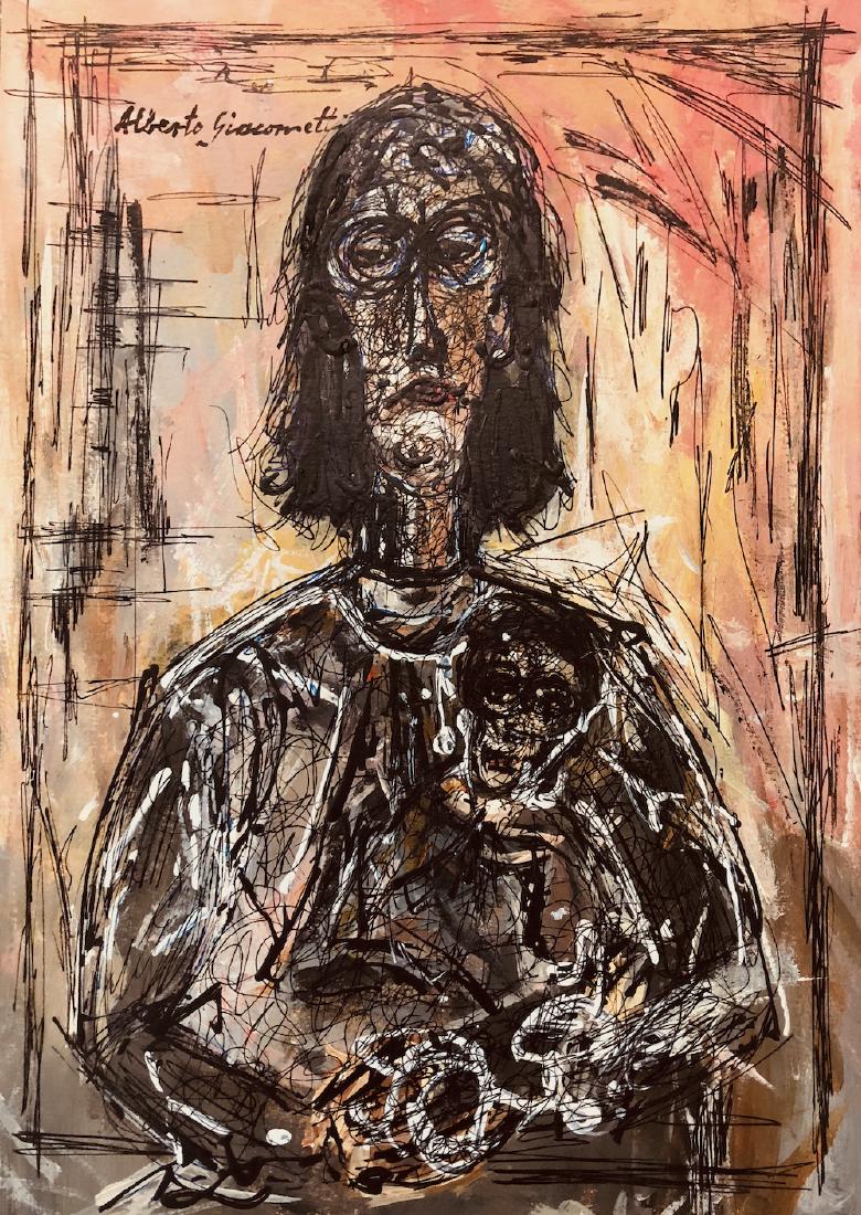 Alberto Giacometti Women Maternity Swiss (1901-1966) (1 of 1)