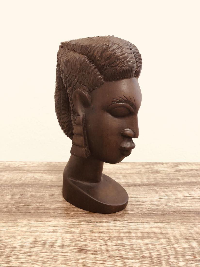 Signed Elizabeth Catlett Wood American-Mexican Artist (1 of 5)