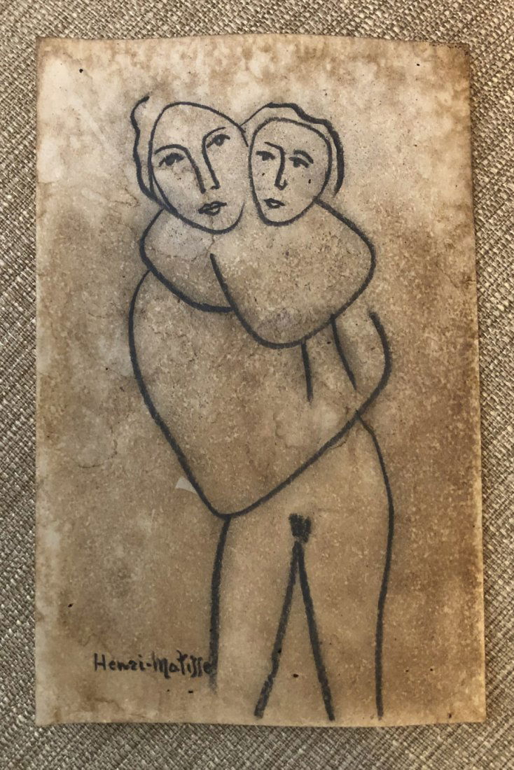 Henri Matisse Drawing Female Women French Drawing (1 of 1)