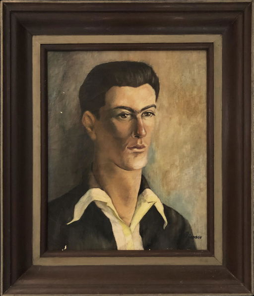 Pablo Picasso Painting Spanish Portrait Early 1900s Sep 15 2019