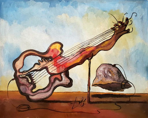 Salvador Dali Spanish Surrealism Abstract Oil On Canva Nov 10