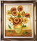 Vincent Van Gogh still life Sunflowers Oil canvas Dutch